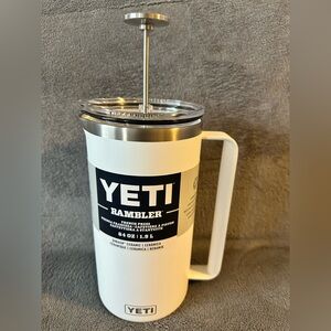 Yeti White Rambler French Press